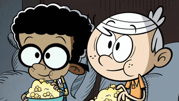 the loud house popcorn GIF by Nickelodeon