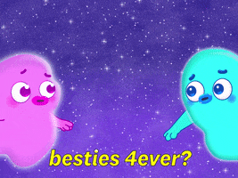 Best Friends Bff GIF by GIPHY Studios 2021