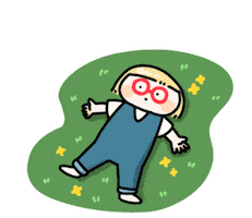 疲れた Sticker by Dorothy