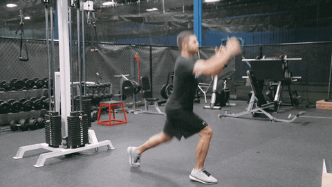 Jumping Alternate Lunges GIFs - Get the best GIF on GIPHY