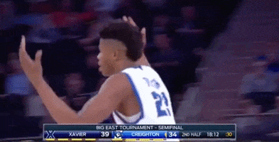 college basketball creighton GIF by BIG EAST Conference