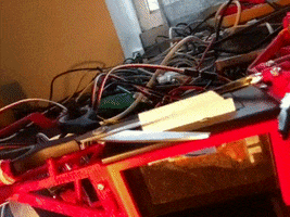 michlr trump robot burns tweets GIF