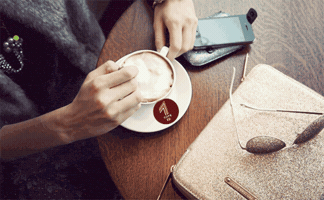 estudiolets mexendo o cafÃ© GIF