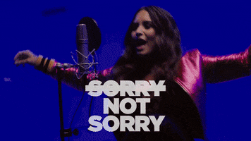Sorry Not Sorry Sns GIF by Demi Lovato