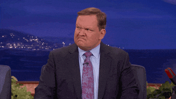 Angry Andy Richter GIF by Team Coco