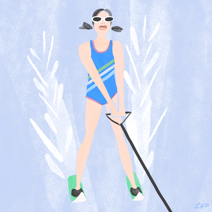 Girl Summer GIF by Libby VanderPloeg Find & Share on GIPHY