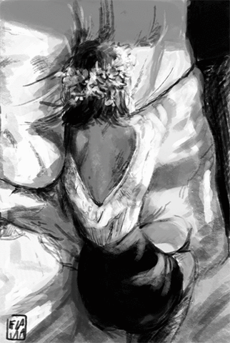 Flavialikestodraw summer illustration GIF