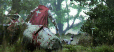 jakubjavora animation forest knights parallax GIF