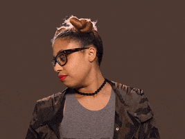 Over It Side Eye GIF by Women's History Month