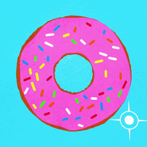 Donut Eating GIF by LooseKeys