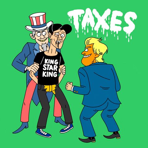 Trump Taxes GIF by Patrick Kain