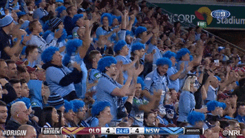 happy rugby league GIF by NRL