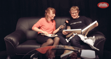 ed sheeran interview GIF by Studio Brussel