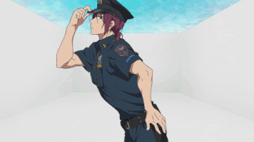 sexy policeman GIF by Funimation