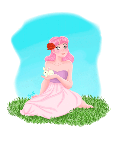 shannonpj easter girl 2017 GIF