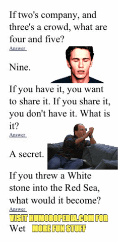 humoropedia funny riddles GIF