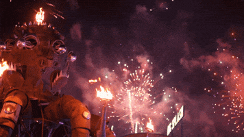 insomniacevents music fire fireworks music festival GIF