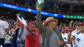 excited world baseball classic GIF by MLB