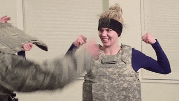 air force yes GIF by Girl Starter