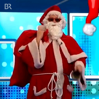 Santa Claus Reaction GIF by Bayerischer Rundfunk