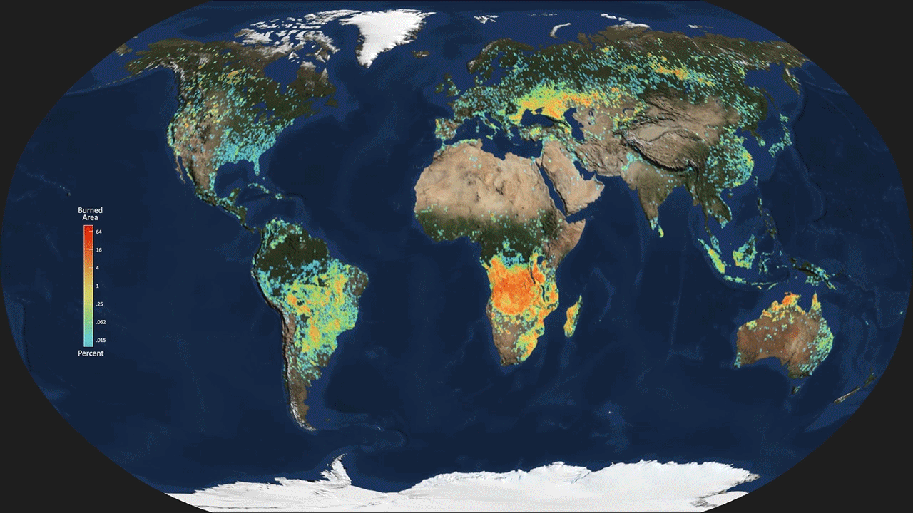 Earth Map GIF by NASA - Find & Share on GIPHY
