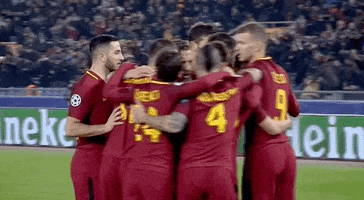 champions league football GIF by AS Roma