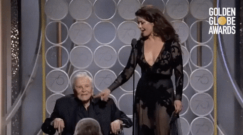 Kirk Douglas GIF by Golden Globes - Find & Share on GIPHY