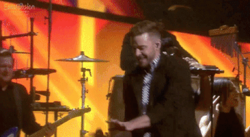 Justin Timberlake Rock Your Body/CanâT Stop The Feeling GIF