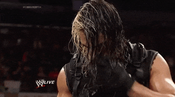 Seth Rollins Hair GIF by WWE