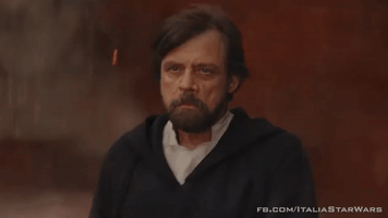 Luke Skywalker Gli Ultimi Jedi GIF