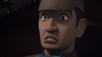 Scared Episode 5 GIF by Star Wars