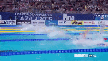 fu yuanhui swimming GIF