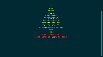 Christmas Linux GIF