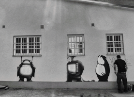 nanovjs street art sac projection mapping nano vjs GIF