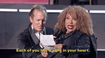 roberta flack each of you has a song in your heart GIF by Black Girls Rock