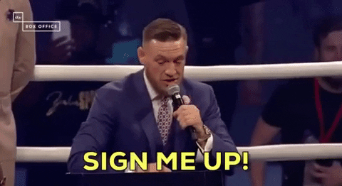 Sign Me Up GIFs - Get the best GIF on GIPHY