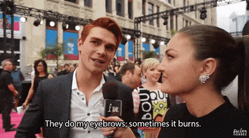 red carpet eyebrows GIF by Much