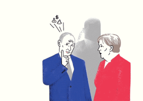 draworgy eye roll hamburg putin political GIF