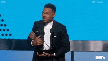 chance the rapper point GIF by BET Awards
