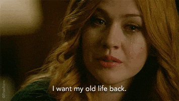 clary fray old life back GIF by Shadowhunters