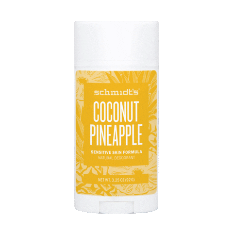 Pineapple Coconut Sticker by Schmidt's Naturals