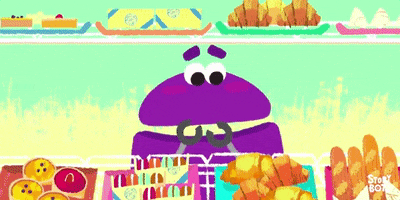 Croissant France GIF by StoryBots