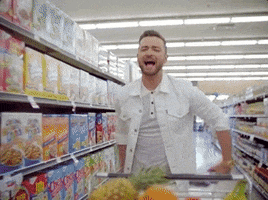 supermarket groceries GIF by Justin Timberlake