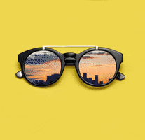 sunset glasses GIF