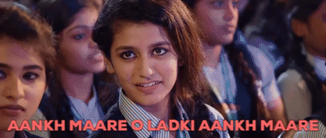Oru Adaar Love Priya Prakash Varrier GIF