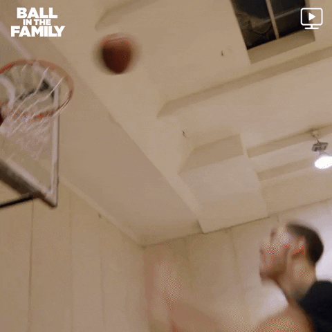 Slam Dunk Basketball GIF by Ball in the Family