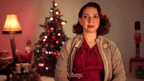 Maya Rudolph Eye Roll GIF by A Christmas Story Live - Find & Share on GIPHY
