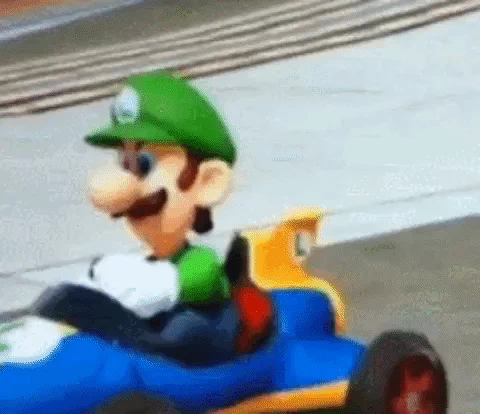 Luigi Death Stare GIF