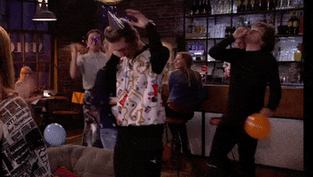 partying house party GIF by Videoland