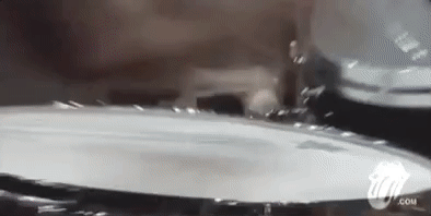 Drumming Charlie Watts GIF by The Rolling Stones